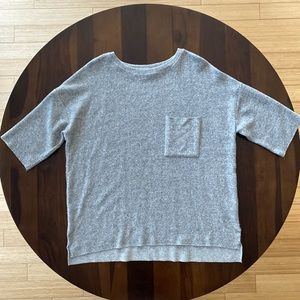 ZARA Oversized Relaxed Shirt in Light Grey